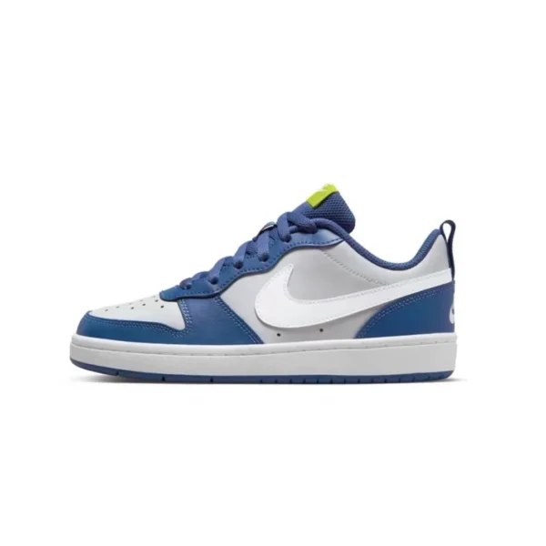 Nike Court Borough 2 Low Leather Casual Comfortable Low cut Anti slip Shock Absorbent Wear resistant Board Shoes for Men and Wo