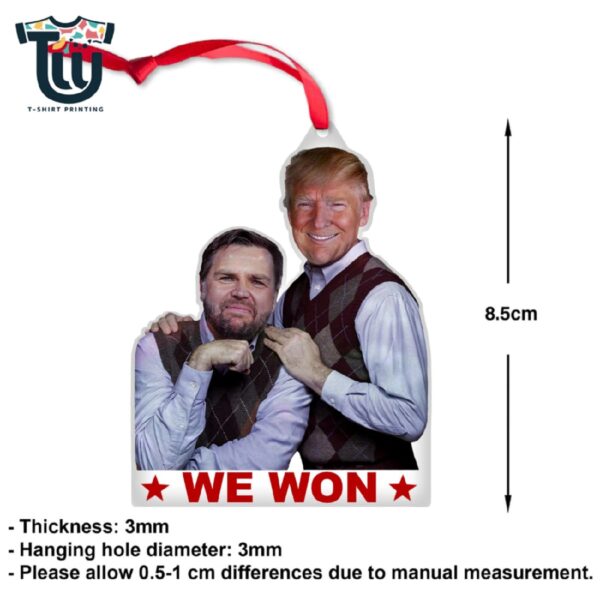 Trump Vance Brothers 2024 Ornament